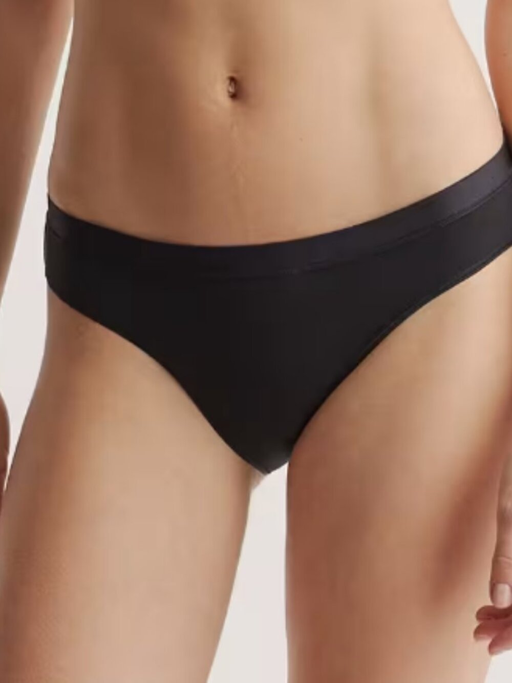 Quince Micromodal Bikini (6-pack) Black M New